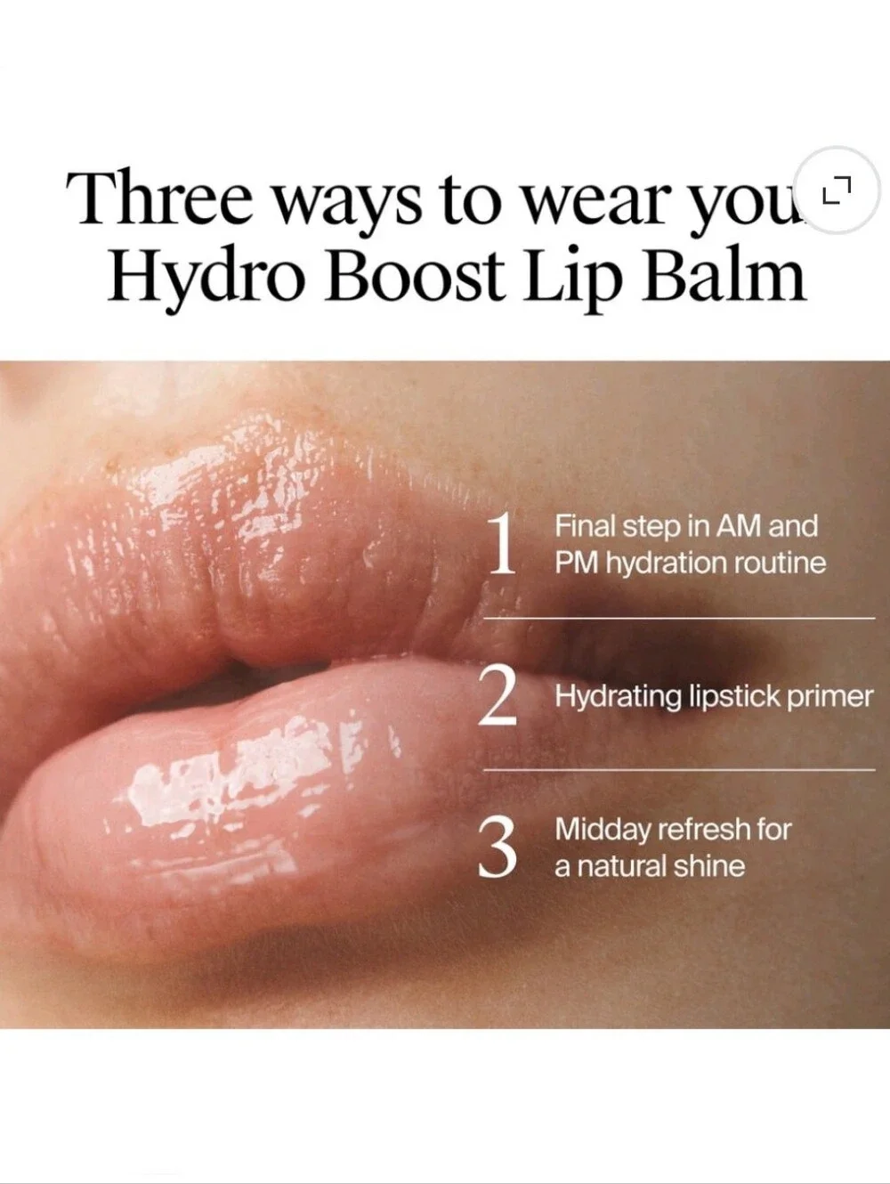 🐢2/$15 Neutrogena Hydro Boost Hyaluronic Acid Lip Balm Sheer Ice